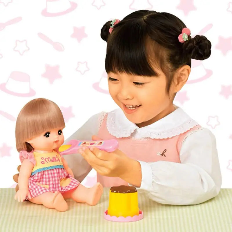 Feeding Pudding Feeding Toy Cute Pink Jelly Strawberry Pudding Set Desktop Ornament Models Desk interior for Children Funny Gift Beauty World Shop