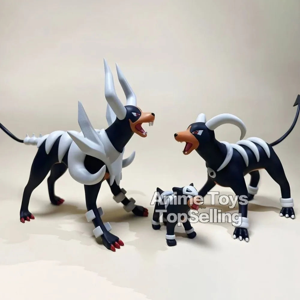 Anime Pokemon Figure Houndoom Evolutionary Action Figures Pvc Collection Model Toys for Children Gifts 2-8cm Beauty World Shop