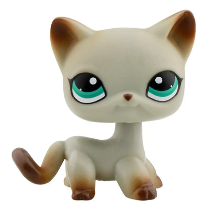 Rare pet shop lps toy toy Stands Short Hair Kitten Dog Dachshund Collie Great Dane Spaniel Puppy Old Bobble head toy Beauty World Shop