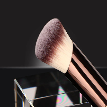1pc Professional Foundation Brush Set, Beveled Tubular Makeup Brush, Makeup Tools With Soft Fiber For Easy Carrying, Brush For T Beauty World Shop