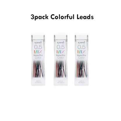 UNI KURUTOGA Mechanical Pencil M5-452 Creative Writing Continuous Sketch 0.5mm Lead Automatic Rotating Mechanical Pencil Beauty World Shop