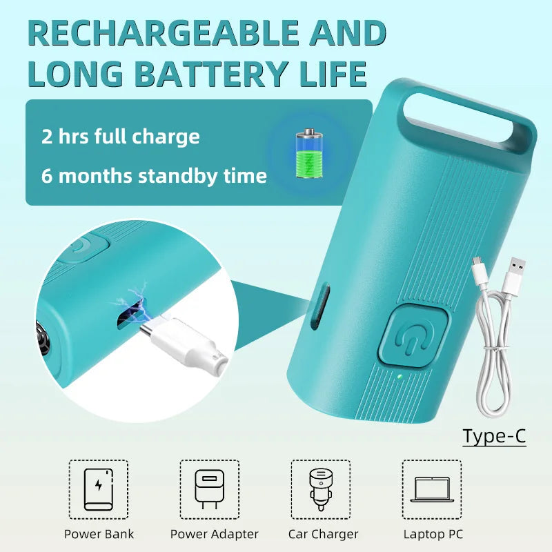 Ultrasonic Dog Repellent Handheld Anti-Barking And Luminous Ultrasonic Dog Repellent