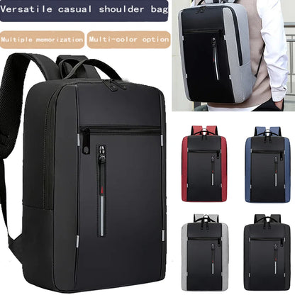 Fashion Business Laptop Backpack Large Capacity Shockproof Computer Bag Casual Office Travel Shoulder Bag for Work Beauty World Shop