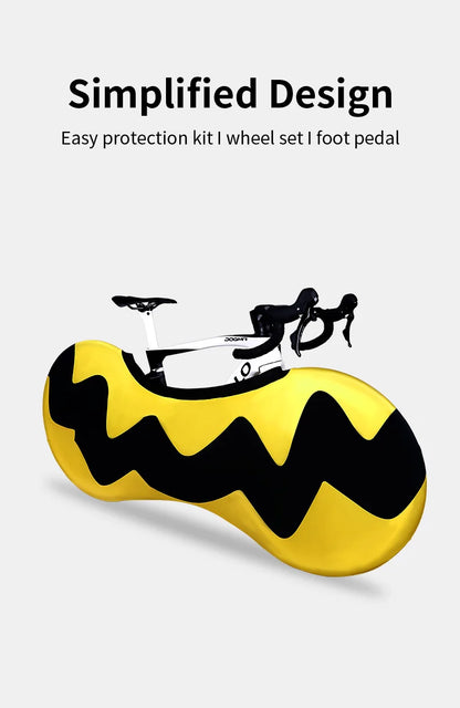 High Elastic Dustproof Road Bicycle Wheel Cover Waterproof MTB Cover Wear-resistant Bicycle Cover Bike Accessories Beauty World Shop