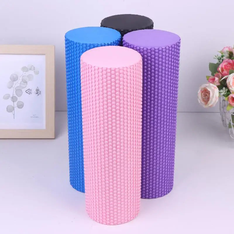Diameter 10cm 30cm Yoga Roller Round EVA Foam Cylinder Roller For Pilates Exercise Enhanced Home Workouts Beauty World Shop
