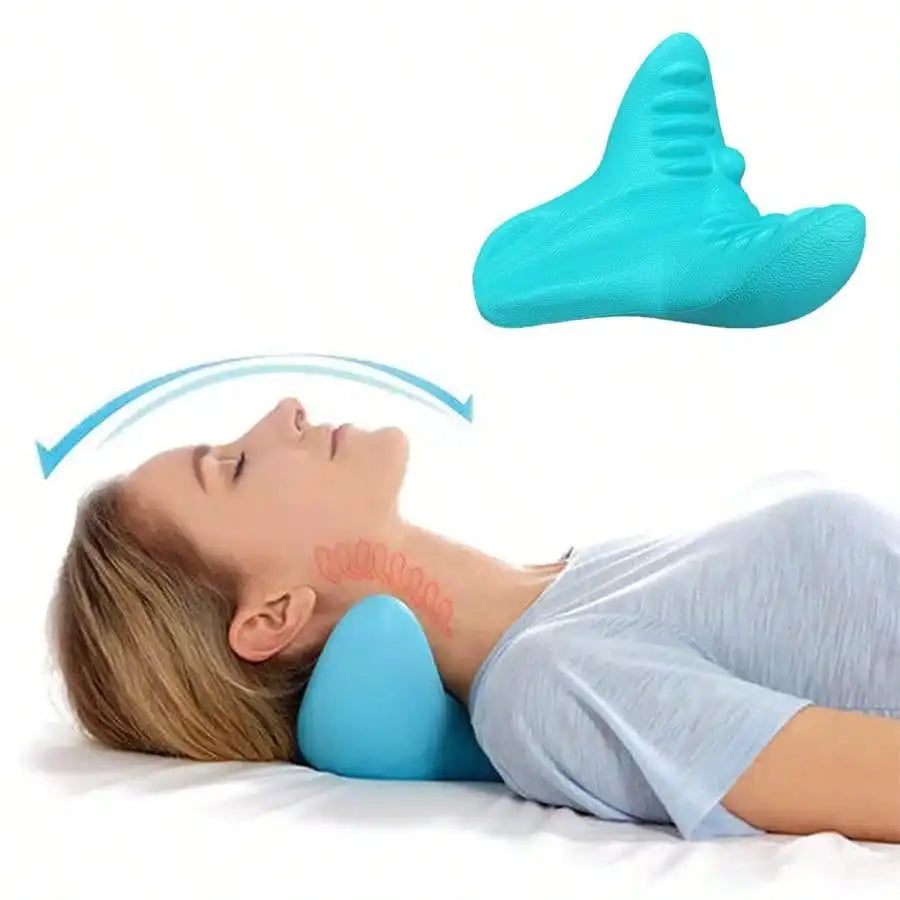 1pc Neck Massager Deep Kneading Relaxation Massager, Portable For Home And Travel Beauty World Shop