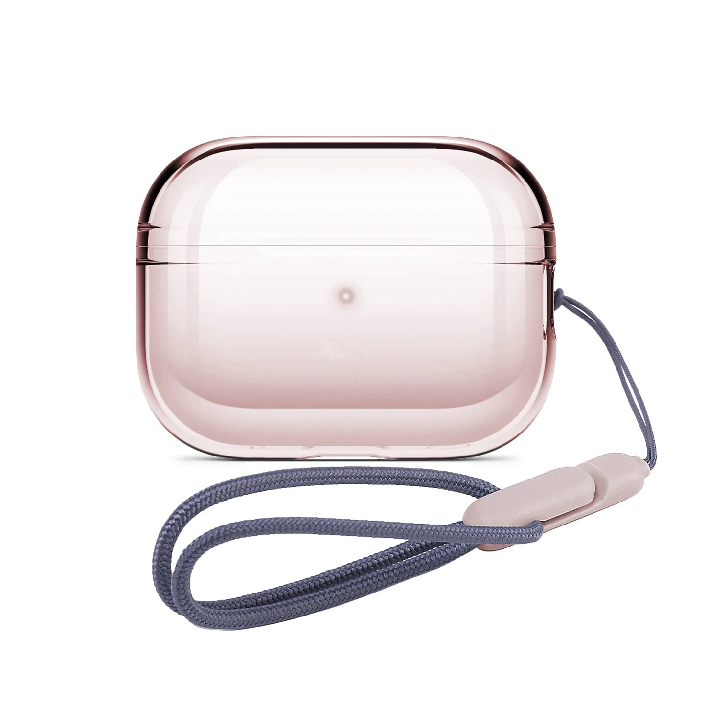 Transparent Protective lanyard Case Cover For Airpods Pro 2 TPU Soft Skin Shockproof Case Cover Designed for Airpods Pro2 Earbud