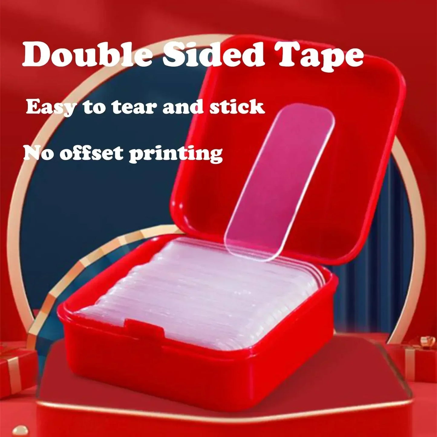 Reusable Double Sided Adhesive Tape Strong Adhesion Wall Sticker Sticky Balloon Traceless Poster Clear Nano Home Improvement Beauty World Shop