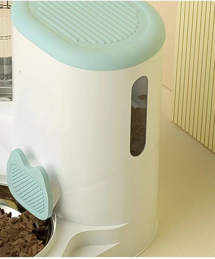 Cat bowl automatic feeder for cats, dogs, pets, water dispensers, integrated cat bowl, cat food basin, dogs, eating, drinking wa Beauty World Shop