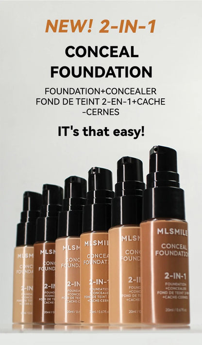 Face Foundation Cream Oil-Control Matte BBCream Waterproof Lasting Concealer Liquid Full Coverage Matte Base Professional Makeup Beauty World Shop