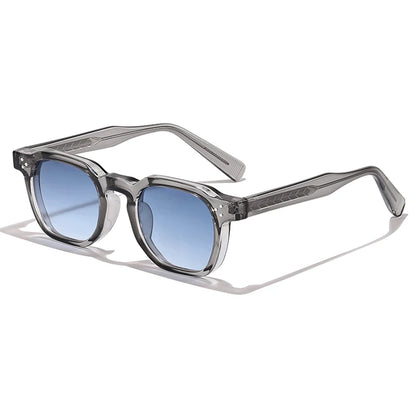 CATERSIDE Fashion Men Sunglasses Small Frame Square Personalized Design Sun Glasses Women Travel Party Business Festival Gift Beauty World Shop