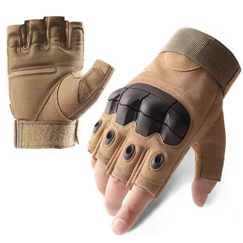 Men's and Women's Outdoor Mountaineering Hiking Wear-resistant Gloves Cycling Fitness Protective Gloves Beauty World Shop