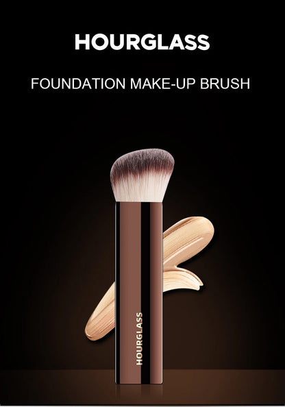 Hourglass Makeup Brush- No.20 Vanish Seamless Finish Foundation Brush Soft Fiber Hair Fashion Design Single Face Brush Beauty World Shop