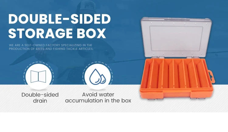 Shrimp Fishing Box Fishing Accessories Box Squid Jig Box Tackle Double Side Folio U Size Wooden Plastic Case for Fish Beauty World Shop