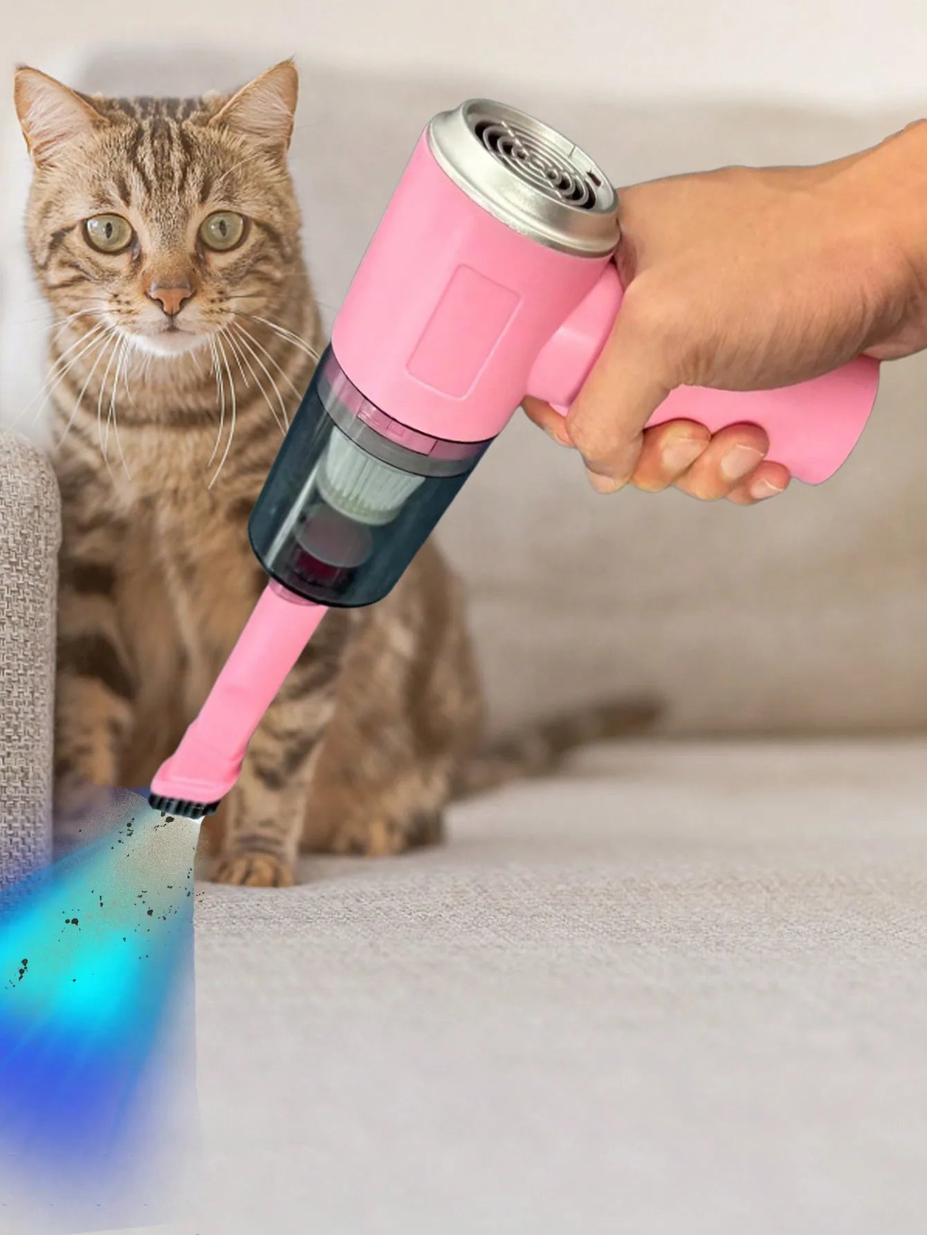 3 In 1 Integrated Suction And Blowing Vacuum Combination Vacuum Cleaner USB Charging Small Car Household Vacuum Cleaner Beauty World Shop