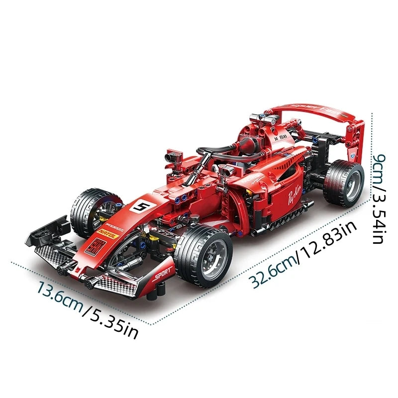 2025 Technical NEW F1 Racing Car Building Blocks Set MOC Model Kit DIY Assembly Bricks Creative Educational Toys For Children Beauty World Shop