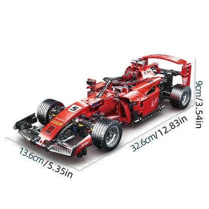 2025 Technical NEW F1 Racing Car Building Blocks Set MOC Model Kit DIY Assembly Bricks Creative Educational Toys For Children Beauty World Shop