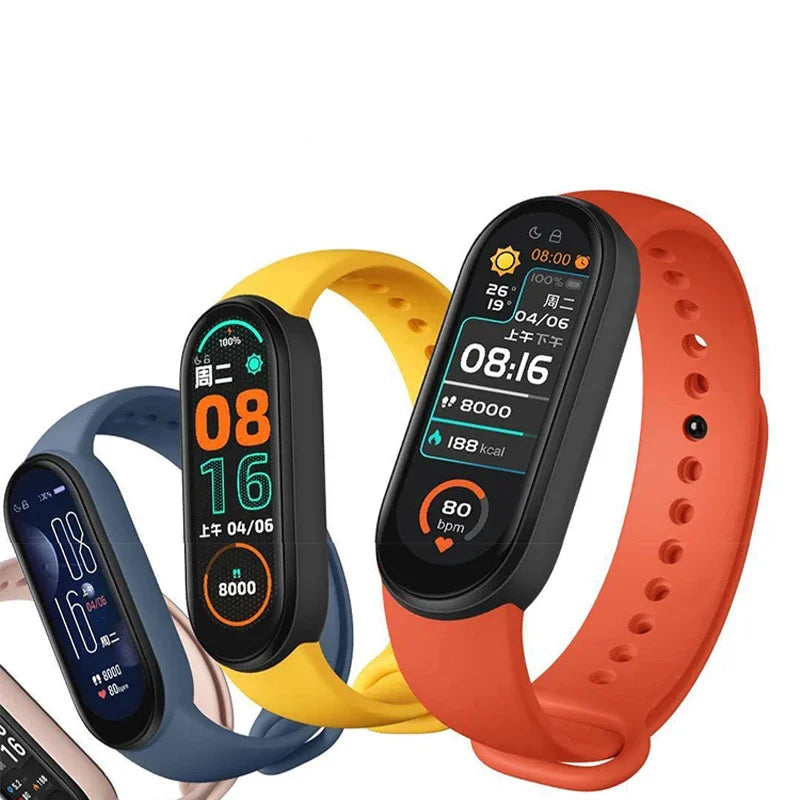 official Silicone Strap For Xiaomi Mi Band 4 5 6 7 Bracelet Sport Watch Wristband Miband4 miband7 Correa Mi band 3 4 5 6 7 Band Beauty Fashion