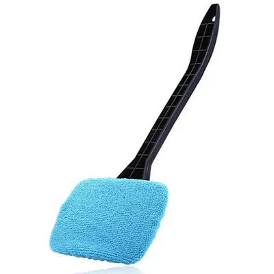 Car Window Cleaner Brush Kit Windshield Cleaning Wash Tool Inside Interior Auto Glass Wiper with Long Handle Car Accessories Beauty World Shop