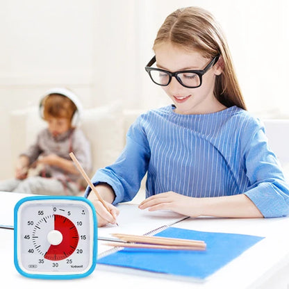 Yunbaoit VT01 Upgraded 60 Minute Visual Timer with Protective Case Silent Countdown Timer for Kids Beauty World Shop