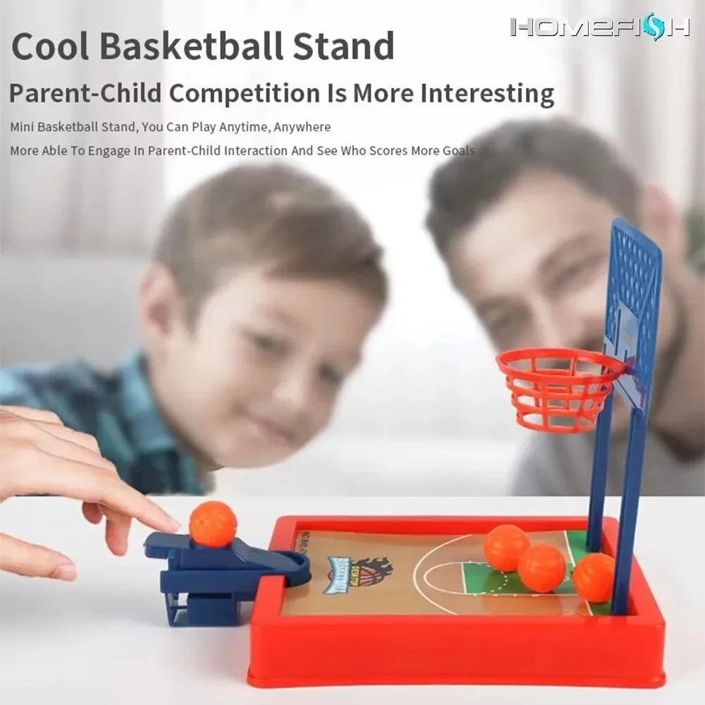 Mini basketball machine desktop portable travel or office game set, suitable for indoor or outdoor use Beauty Fashion