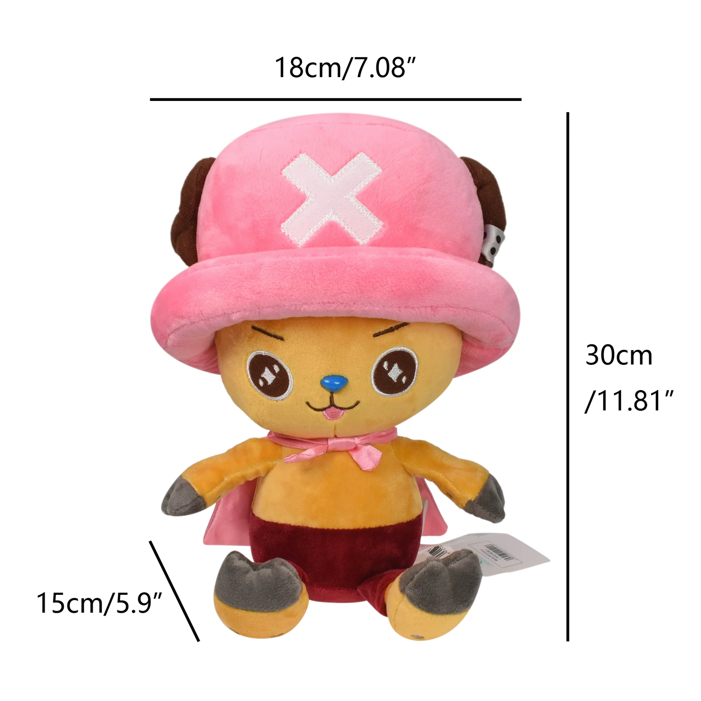 Monkey·D·Luffy Trafalgar D Water Law Tony Tony Chopper Luffy Plush Toy, Peluche Dolls Stuffed Figure for Kids Gift Beauty World Shop