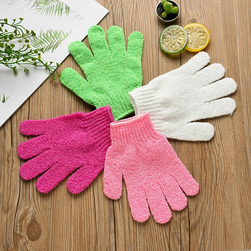 8/12Pcs Bath Glove Exfoliating Wash Skin Spa Massage Shower Scrub Scrubber,Deep Cleansing Bath Scrubber for Smooth Skin-Spa&Mas Beauty World Shop