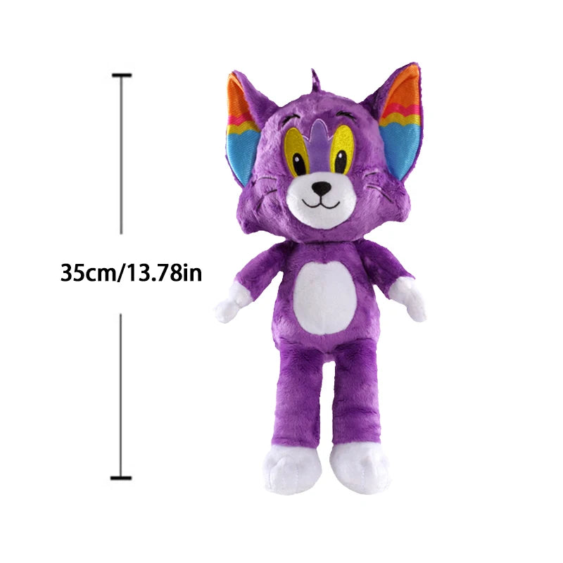 Anime Tom And Jerry Plush Toy Cartoon Movie Figures Cat Mouse Cute Plushies Stuffed Animal Doll Toys For Kids Gift Free Shipping Beauty World Shop