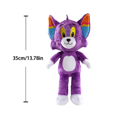 Anime Tom And Jerry Plush Toy Cartoon Movie Figures Cat Mouse Cute Plushies Stuffed Animal Doll Toys For Kids Gift Free Shipping Beauty World Shop