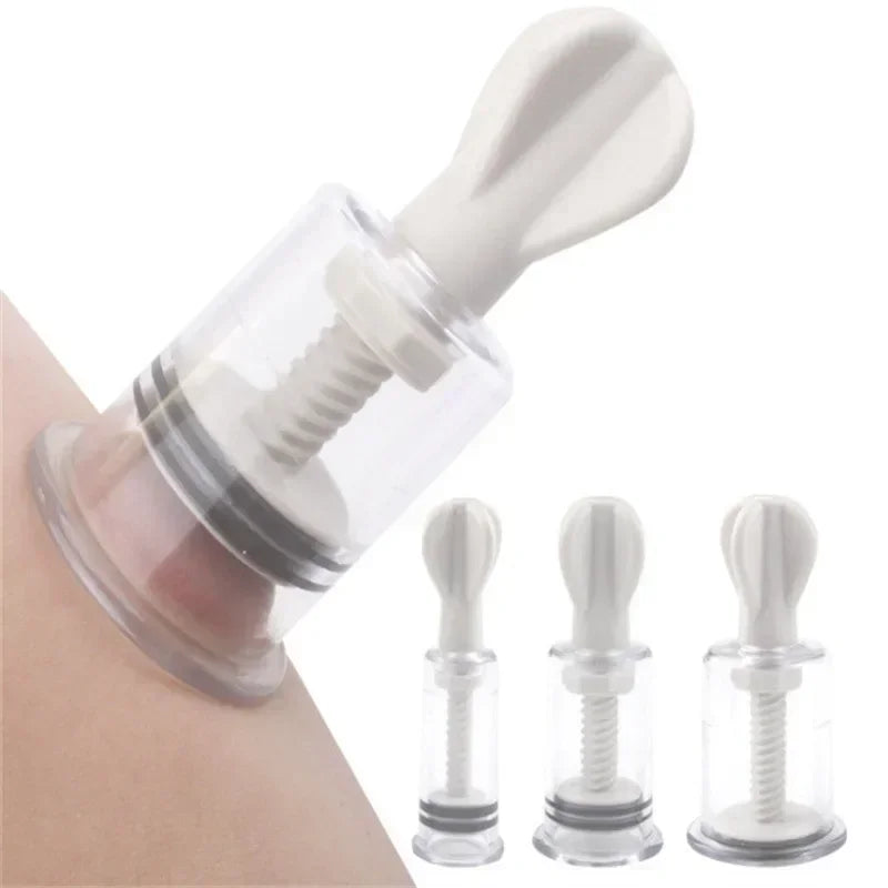 Vacuum Suction Cupping Cup Nipple Enhancer Massage Vacuum Cans Plastic Enlarger Suction Enlarger Body Breast Massager Cups Beauty Trend Shop