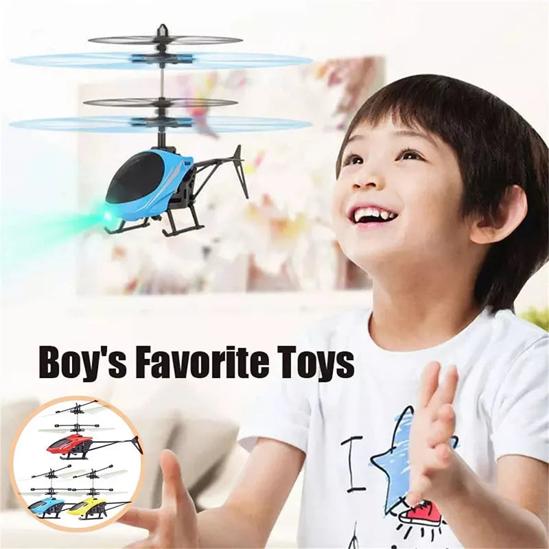Rechargeable Mini RC Drone Remote Safe Fall-resistant RC Helicopters Drone Children Toys with Different Patterns Beauty World Shop