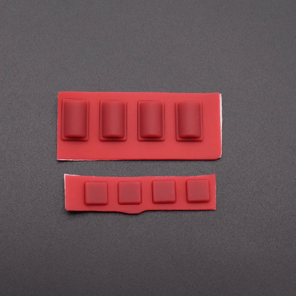 For Nintendo Console WII Non-slip Rubber Pad Dust Plugs Screw Feet Cover Replacement