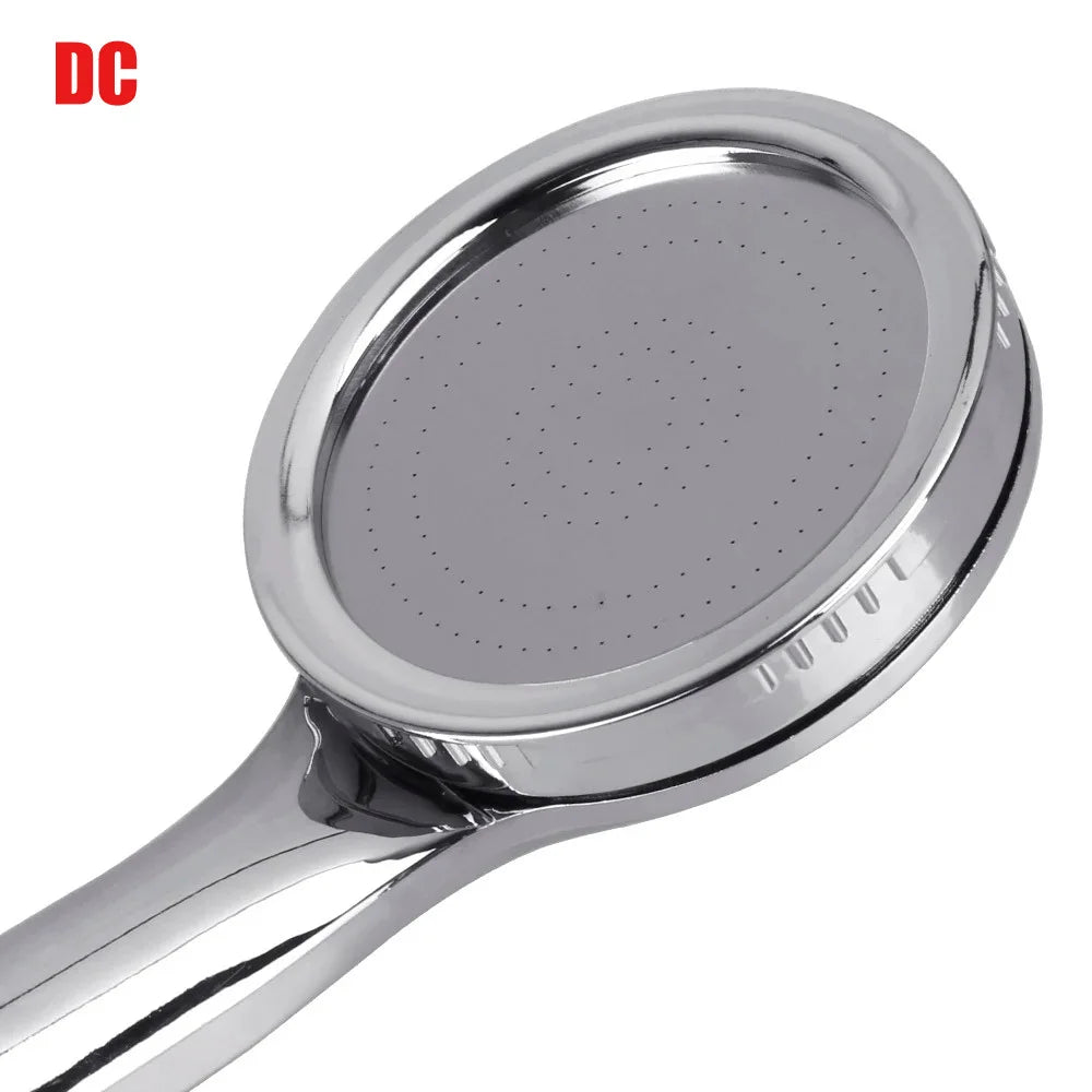 Rainfall Chrome Bath Shower Head 1pc Water Saving Spray Nozzle High Quality Pressurized Nozzle Shower Head High Pressure Beauty World Shop