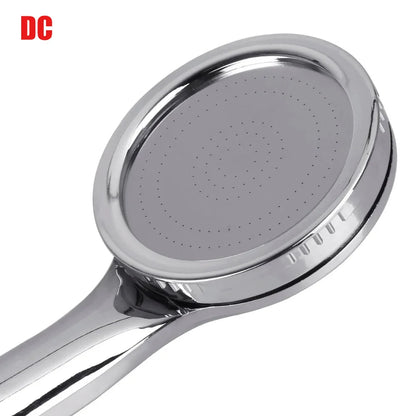 Rainfall Chrome Bath Shower Head 1pc Water Saving Spray Nozzle High Quality Pressurized Nozzle Shower Head High Pressure Beauty World Shop