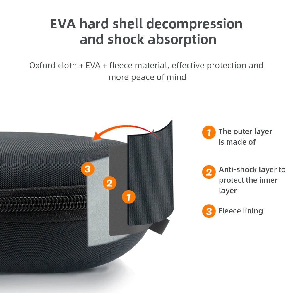 For Sony WH-CH720N WH-CH520 Wireless Headphones Case Hard EVA Case Bluetooth Headphone Carrying Bag Pouch Storage Bag Cover