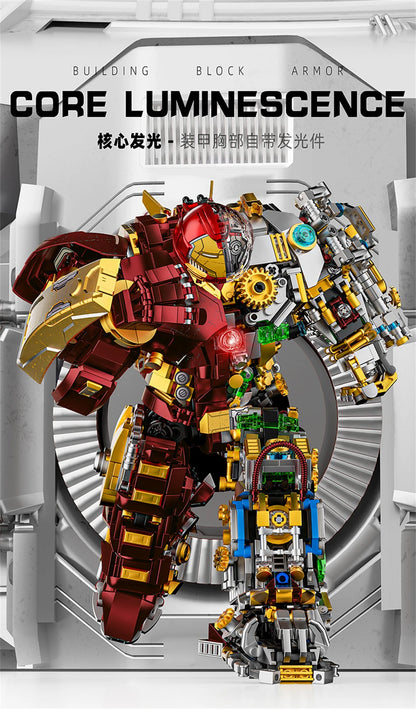 Variety Iron Heroes Blocks Action Figures Mark Building Sets Buster Mech DIY Brick Collectible Toys for Boys Adult Kids Gifts Beauty World Shop
