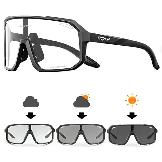 Cycling Glasses Photochromic Sunglasses Men Women Mountain Bike Road Eyewear New Bicycle Riding Outdoor Sports Hiking Goggles Beauty World Shop