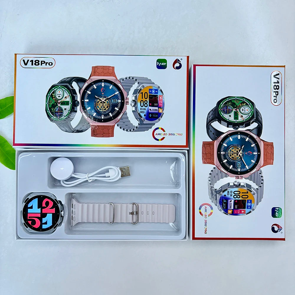 New Fashion Smart Watch 2025 Bluetooth Call Man Woman Heart Rate Health Monitoring Sports Waterproof Smartwatch for Android IOS