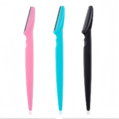 Portable Eyebrow Trimmer Blade Women's Face Shaver Safety Knife Makeup Scraper Hair Removal Tool for Eyebrow Epilation Beauty Trend Shop