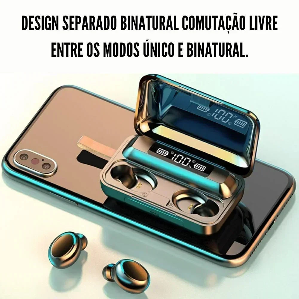 F9 Bluetooth Headphones 9D Stereo High Bass Sport Earphones Touch Control TWS Wireless Earbuds Waterproof Handsfree Headset Beauty World Shop