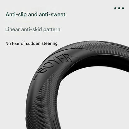 Summer fashion non-slip four-season universal soft silicone car steering wheel cover for men and women Beauty World Shop