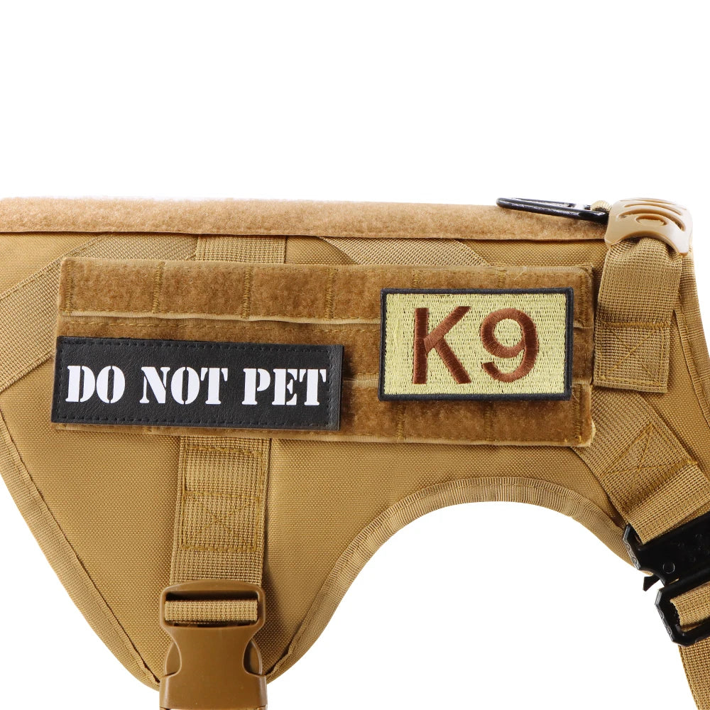 1 Piece Dog Patch for Service Dog Vest Cat Vest Removable Tactical Harness Service Dog Puppy Training Embroidered Patch Beauty World Shop