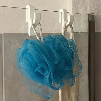 3D Shower Door Towel Hook for 8mm Glass Doors Bathroom Hanger for Clothes Towel Bathrobes Laundry Dormitory Apartment Beauty World Shop