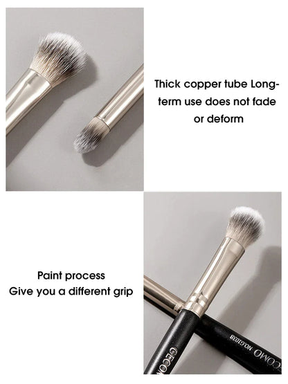Double-headed painting eyeshadow brush novice makeup brush soft hair does not eat powder natural dizzy dye easy makeup Beauty Trend Shop