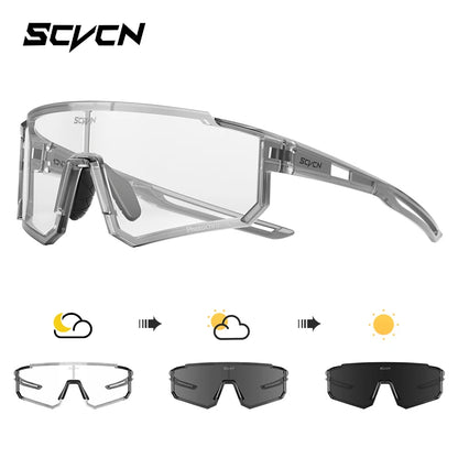 SCVCN Fashion Sunglasses for Men Sport Cycling Glasses Bike Bicycle Hiking Camping Golf UV400 Protection Glasses Women Baseball Beauty World Shop