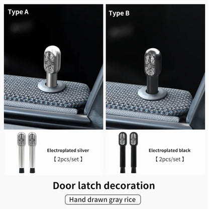 Car Door Pin Decorative For BMW Mini Cooper S F56 F55 F54 F60 R56 R60 F65 U25 Clubman Countryman Metal Car Interior Accessories Beauty World Shop