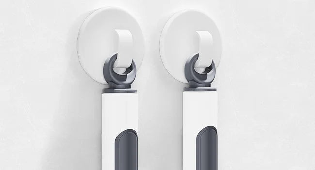 Water Spray Silicone Toilet Brush 40cm Long Handle Refillable Silicone TPR Brush With Wall-Mounted Bathroom Cleaning Accessories Beauty World Shop