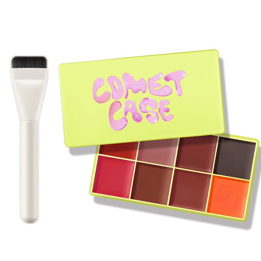 Curve Case Cream Eyebrow Cream Blush Highlighter Palette Matte Shimmer Finishes Shadow Tones Long-Lasting Cosmetics Beauty World Shop