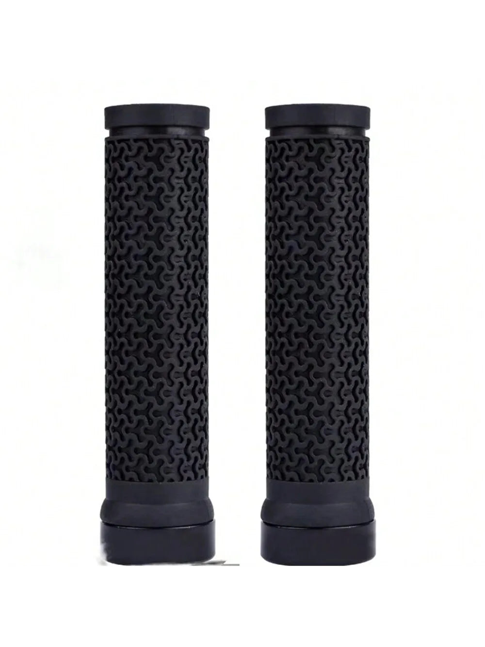 BKPTX Bicycle Handle Bar Grips MTB Mountain Bike Soft Single-sided Locking Handlebar Cover Plug Rubber Non-slip Cycling Grip Beauty World Shop