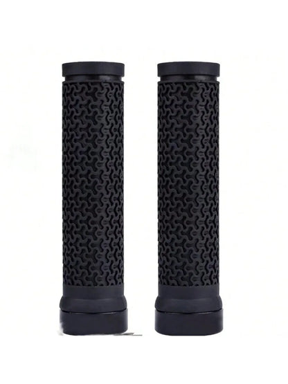 BKPTX Bicycle Handle Bar Grips MTB Mountain Bike Soft Single-sided Locking Handlebar Cover Plug Rubber Non-slip Cycling Grip Beauty World Shop